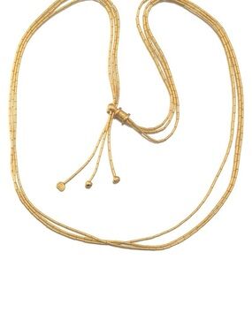 Authentic 24K gold necklace by Yossi Harari